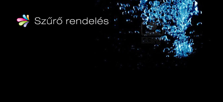 Szűrő rendel&eacute;s